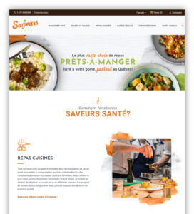 saveursante screenshot - marketingmedia